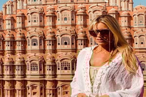 Delhistä: All-inclusive-samanaikainen Jaipur-kierros autolla