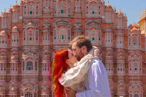 Fra Delhi: privat byomvisning i Jaipur med guide på én dag