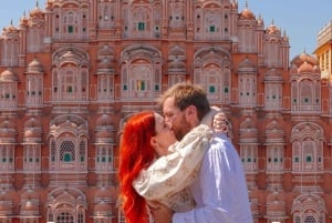 Fra Delhi: privat byomvisning i Jaipur med guide på én dag