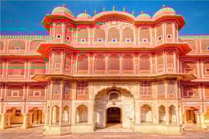 Jaipur: Hawa Mahal og Jantar Mantar-tur med lunsj