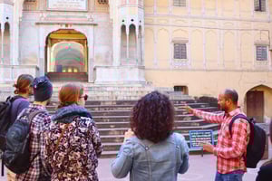 Jaipur: Passeio mágico a pé pelos palácios históricos