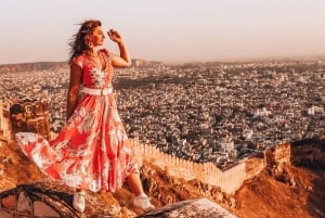 Jaipur: Privat dagsutflykt med guide och sightseeing i staden