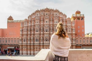 Jaipur: Privat heldags guidad tur med kulturarv