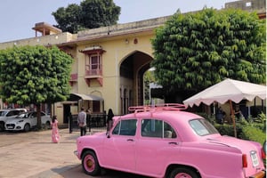 Visite privée de Jaipur avec promenade gastronomique en soirée