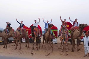 Jaipur : Excursion à Pushkar avec safari à dos de chameau en option