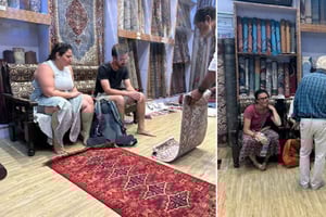 Jaipur: shoppailukierros, sinistä runoutta, mattoja ja jalokiviä