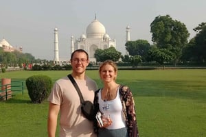 Fra Jaipur: Taj Mahal & Agra privat guidet dagstur