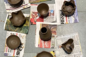 Jaipur: Wheel Pottery Experience at Studio Berõ