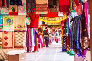 Tour particular de compras na cidade rosa de Jaipur