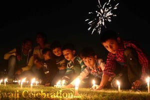 Same day Diwali celebration tour with Jaipur sightseeing