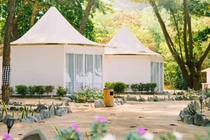 Jakarta: 2D1N Asha Island Glamping with Transfers & ATV