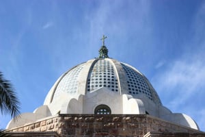 Betlehem, Jeriko og Jordanfloden fra Tel Aviv