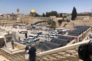 Vandring i gamlebyen i Jerusalem