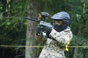 ヨハネスブルグでのペイントボール体験：往復送迎付き