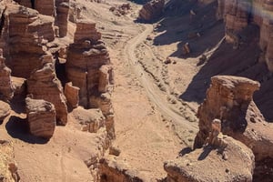 From Almaty: Charyn Canyon and Kolsai-Kaindy Lakes Day Trip