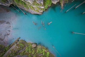 Almaty: Kolsay Lakes, Kaindy Lake & Black Canyon 1-Day Tour