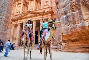 Amman: Petra, Wadi Rum, and Dead Sea 2-Day Tour