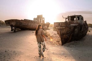 From Tashkent: Aral Sea 1-Day Tour with Flight