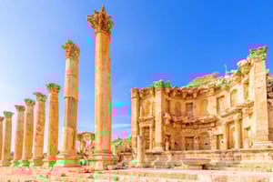 From Amman: Jerash, Ajloun Castle or Umm Qais Private Tour