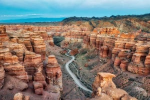 Guided private car tour to Charyn Canyon and Kolsay lake