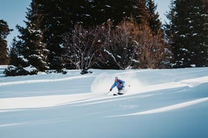 Ski touring in Western Altai