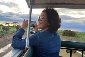 DAGSTUR AMBOSELI PARK SAFARI FRA NAIROBI OG MASAILANDSBY