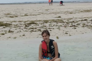 Diani Beach: lasipohjainen vene, snorklaus ja Sun Bank -retki
