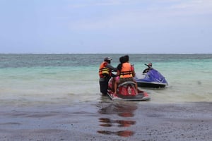 Diani Beach: Jetski-Fahrt mit tollen Fotos