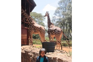 Giraffe Center og Karen Blixen Museum Tour fra Nairobi