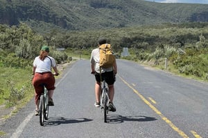 Hell's Gate & Naivasha-järvi: pyöräretki, vaellus ja venekyyditys
