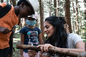 Você pode fazer uma excursão a pé guiada pela Karura Forest em Nairóbi.