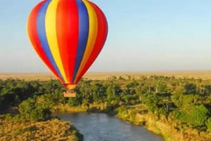 Masajowie Mara: safari balonem na ogrzane powietrze i śniadanie z szampanem