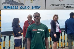 Maasai Marked Souvenir Shopping