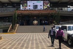 Nairobi van bovenaf: KICC & Skyline Tour