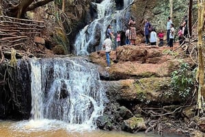 Nairobi: Wycieczka do ukrytych wodospadów i piknik w lesie Karura