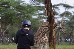 Nairobi: Hästsafari och åktur med båt på Naivashasjön