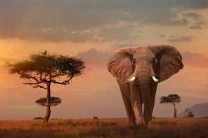 Nairobi: Privat safari med overnatning i Amboseli Nationalpark