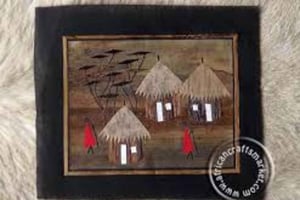 Nyamira: Taller guiado de arte con hojas de plátano