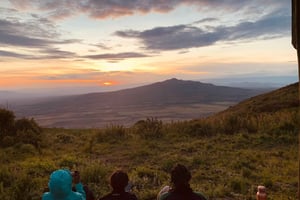 リフトバレーのスカイキャンプキジャベ。パラグライダー