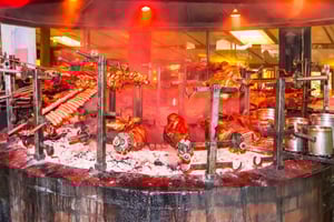 Restaurangupplevelsen Carnivore: Lunch eller middag