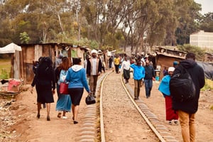 Et besøg i KIBERA, den chokoladebrune by.