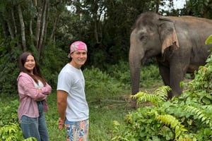 Koh Samui: Jungle Safari Jeep Tour with Elephants Sanctuary