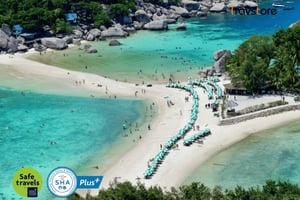 Koh Samui, Koh Tao e Koh Nang Yuan Dat: passeio de barco rápido