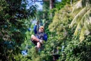 Koh Samui: Samui Zipline Adventure with Transfer service