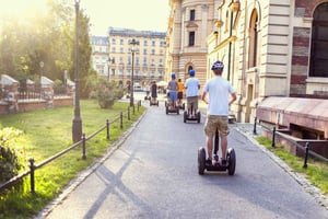 Krakow: Guidet Segway-tur i gamlebyen