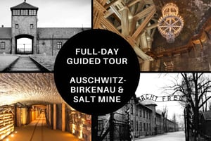 Von Krakau aus: Auschwitz-Birkenau und Salzbergwerk - geführte Tour