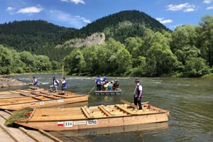 Da Cracovia: rafting sul fiume Dunajec con prelievo dall'hotel