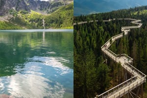 Desde Cracovia: Morskie Oko y Paseo por las copas de los árboles de Eslovaquia