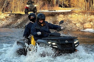 Från Krakow: Offroad-äventyr och avkoppling i termiska bad