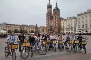 Cracovia: 2h Seconda Guerra Mondiale, visita al Ghetto in bicicletta